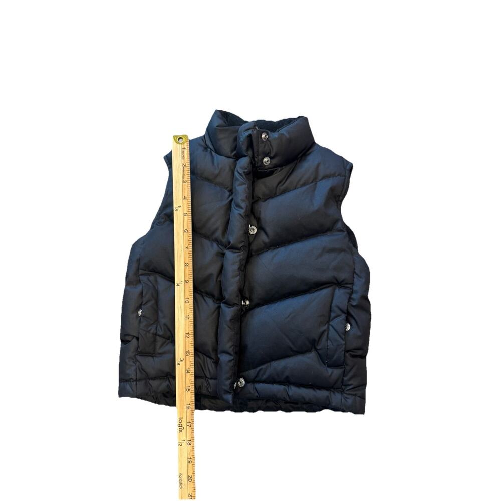GAP Kids Black Puffer Vest Boys S 5/6 Water-Resistant - Picture 8 of 8